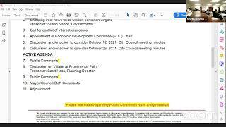 North Ogden City Council Meeting - January 4, 2022