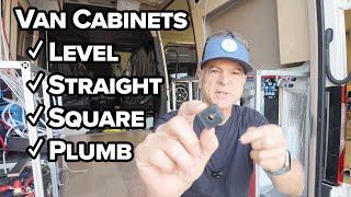 Van Build Mistakes: How to Get Cabinetry Square, Straight and Plumb