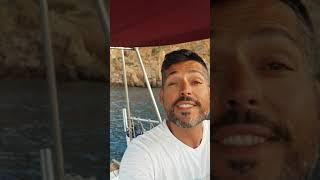  NAVEGAR A Vela y dormir en una BONITA CALA no tiene precio