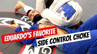 Eduardo's Favorite Lapel Choke from Side Control