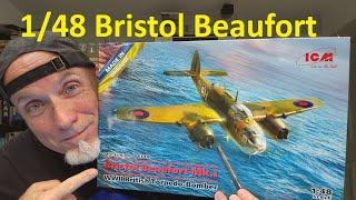 ICM 1/48 Bristol Beaufort In The Box Review