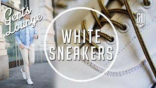 Our Favorite White Sneakers || Gent's Lounge