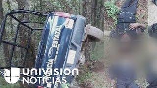 Indignación en México por los videos de la mortal emboscada a cuatro policías