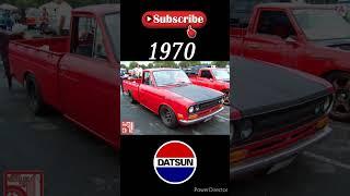 Evolution of Nissan Datsun Pick-up (1959-2006) #nissan #datsun #pickup #jdm #viralvideo