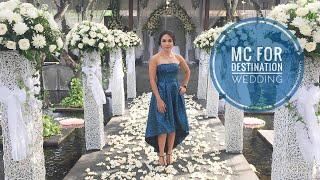 Wedding MC, Sample & Tips: A Destination Wedding at Legian, Bali #weddinginspiration #bridestory