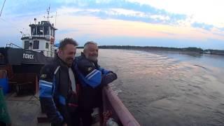 Road to Magadan - Ferry on the Aldan River