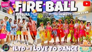 FIREBALL REMIX  | ZUMBA HAWAIIAN | ILTD DANCE WORKOUT | PITBULL FT. JOHN RYAN | CHATEAUX DE PARIS.