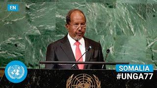  Somalia - President Addresses United Nations General Debate, 77th Session (English) | #UNGA