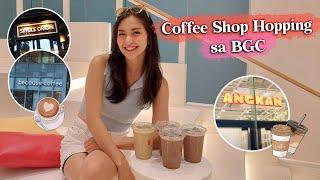 COFFEE SHOP HOPPING in BGC | Charlie Dizon