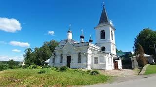 Церковь Воскресения Христова на Воскресенской горке в городе Тарусе Калужской области.