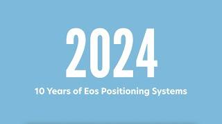 Celebrating 10 Years of Eos Positioning Systems!