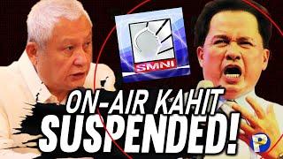 ON-Air ang SMNI kahit suspendido na BINATAS ni Johnny Pimentel "Tingin nila sila ang hari!"