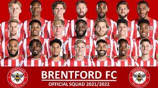 SQUAD OF BRENTFORD FC 2021/2022