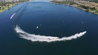 Turn 2 Drone View (4K): 2021 HAPO Columbia Cup Heat 2B