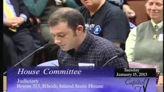 2013-01-15 RI House Marriage Equality Testimony 033 David Allard