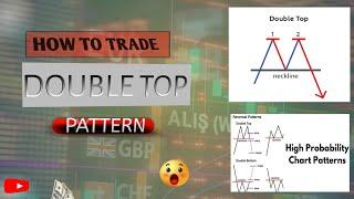 How to trade Double Top pattern in trading #trading #forextv