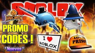 PROMOCODES de ROBLOX para HALLOWEEN 2020!? Y MAS PROMOCODES ACTIVOS!