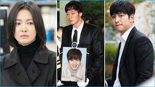 So Ji Sub, Ji Chang Wook, Song Hye Kyo & Queen Woo Stars Mourned Farewell at Song Jae Rim Funeral