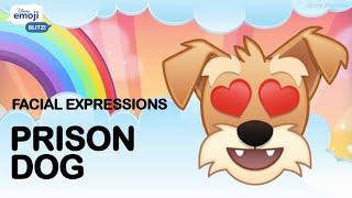 Disney Emoji Blitz - Prison Dog - Facial Expressions