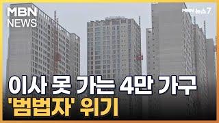 실거주 의무만 통과 못 했다…입주 다가오는데 4만 가구 '혼란' [MBN 뉴스7]