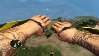 Random Gameplay: Far Cry 3 Wingsuitting Across the Island :)