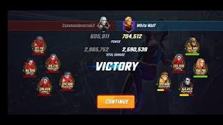 Marvel Strike Force - MSF ~ Best Real-Time Arena Team "Auto Win" 