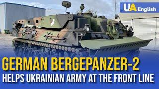 Repair battalions - on the frontline: German Bergepanzer-2 helps to AFU