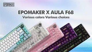 EPOMAKER x AULA F68, Various colors Various choices 🫣