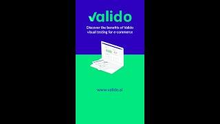 E-commerce UI/UX testing for different devices and resolutions, with Valido.