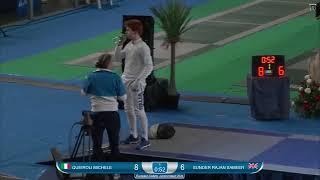 European Championships 2024 CME - GOLD - Michele Queiroli ITA v Sameer Sunder Rajan GBR