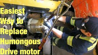 Forklift drive motor replacement ( hyster/yale )