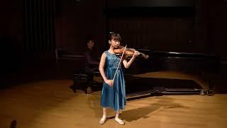 Reina Kim,  Violin concerto no 3 in G major k 216, Mozart