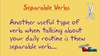 Reflexive and separable verbs - Y9