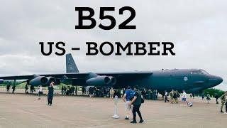 B-52 Bomber Walkaround Stratofortress at RIAT 2024