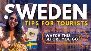 SWEDEN TRAVEL TIPS FOR FIRST TIMERS | 20+ Must-Knows Before Visiting Sweden + What NOT to Do!