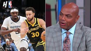 Inside the NBA reacts to Warriors vs Grizzlies & the Warriors downfall