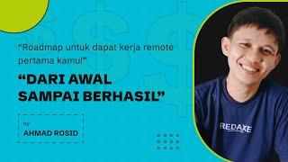 Roadmap untuk dapat kerja remote pertama kamu!