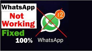 WhatsApp not working today | WhatsApp message not sending and receiving problem 2024 | 100% Fixed