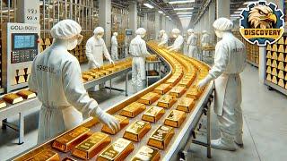 How GOLD Is Made in Factory?