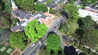 Davidson College From the sky