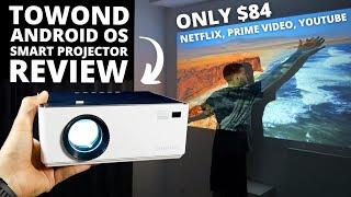 TOWOND REVIEW: The Cheapest Smart Projector with Android 11.0!