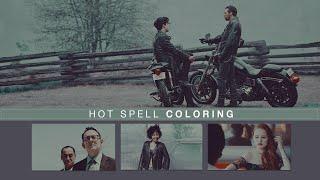 'Hot Spell' Coloring by lightningxdisaster
