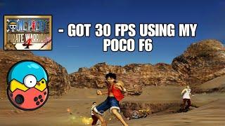 I TRIED One Piece: Pirate Warriors 4 in my POCO F6 using EGG NS!! + GIVE AWAY WINNER!!