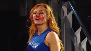 Becky Lynch ataca a Ronda Rousey y roster femenino Smackdown ataca Raw - WWE Raw 12/11/2018 Español