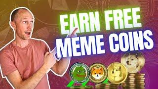 How to Earn Free Meme Coins – 5 Great Sites! (Eth, Sol, Base, Cro – Any Chain!)