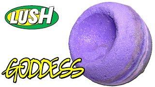 Lush - GODDESS Bath Bomb - DEMO & REVIEW Underwater View