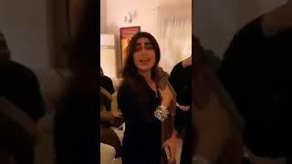 shahroz sabzwari and sadaf kanwal dance performance Happy New year party#short 2022