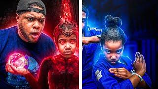 Super Power KARATE SISTERS FIGHT EVIL Villan, DAD INSTANTLY REGRETS IT | THE MOVIE