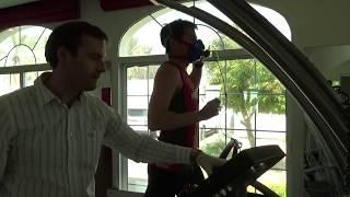 Endurance Athlete Rinat Mustafin V02 max and Lactate Threshold testing