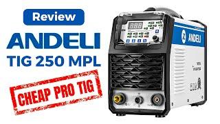 Andeli TIG 250MPL COLD Welder - Review Cheap Pro TIG #andelitig250mpl